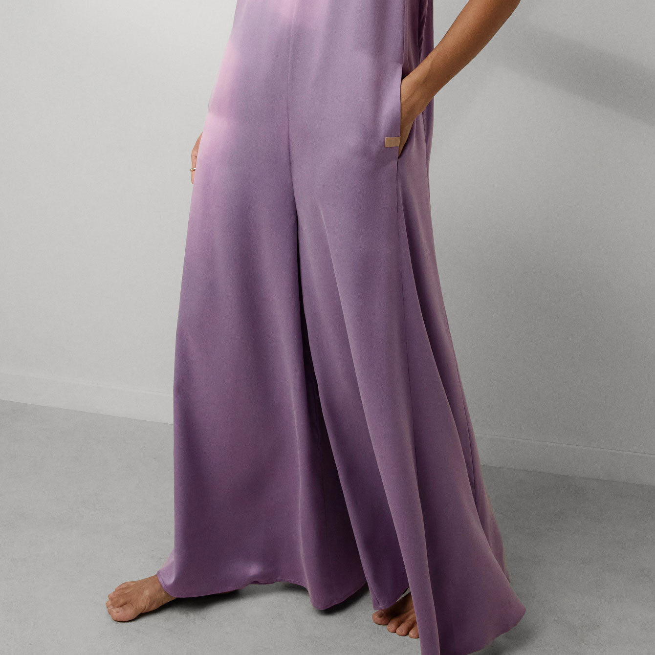 Washable Silk Elastic Strap Jumpsuit、mySite、bengalsvssteelers