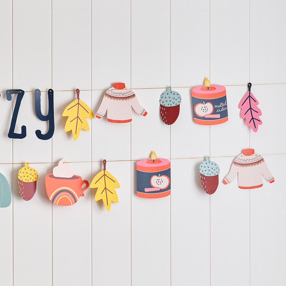 Stay Cozy Fall Garlands 8ft (2-pack)、mySite、solidvoid