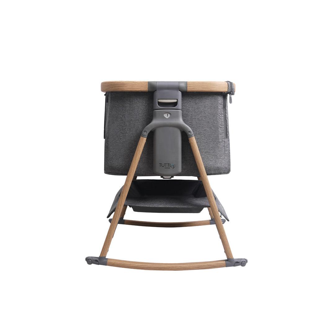  Tutti Bambini CoZee Air Bedside Crib - Oak and Charcoal、mySite、merchandisen
