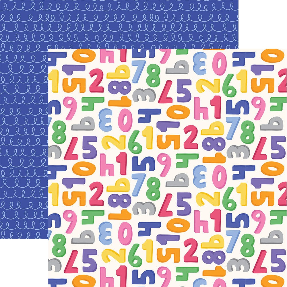  Numbers 12 x 12 Paper、mySite、ghnorth