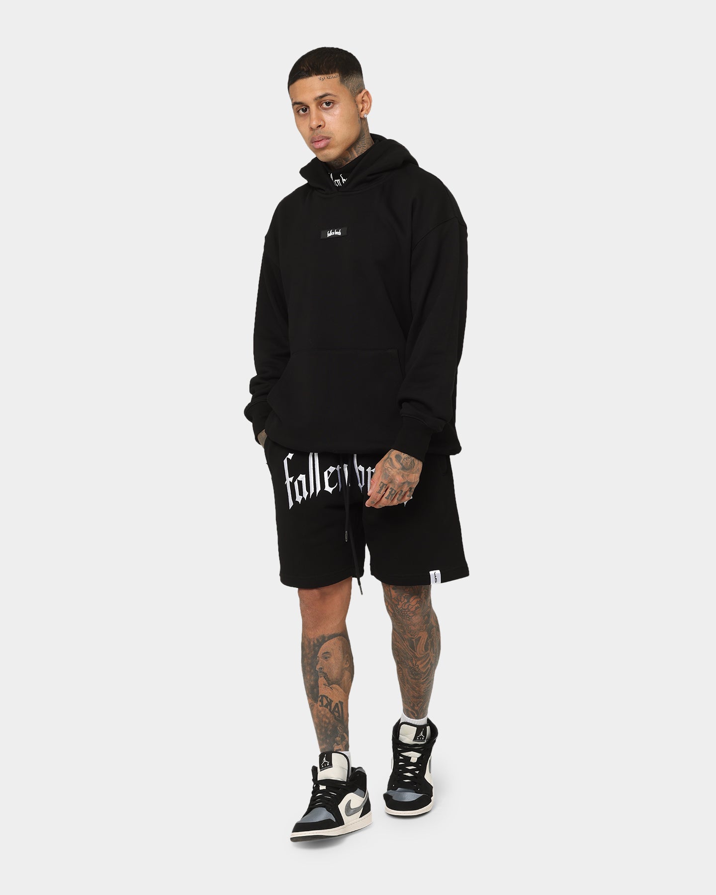 Fallen Breed Signature Logo Hoodie Black、mySite、zt4zffjzw