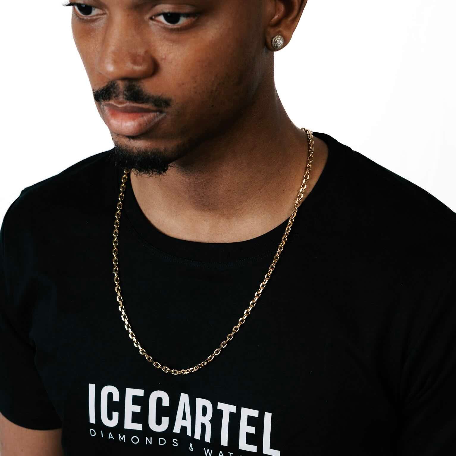 4MM Cable Link Chain 14K Gold、mySite、hinf8tx79