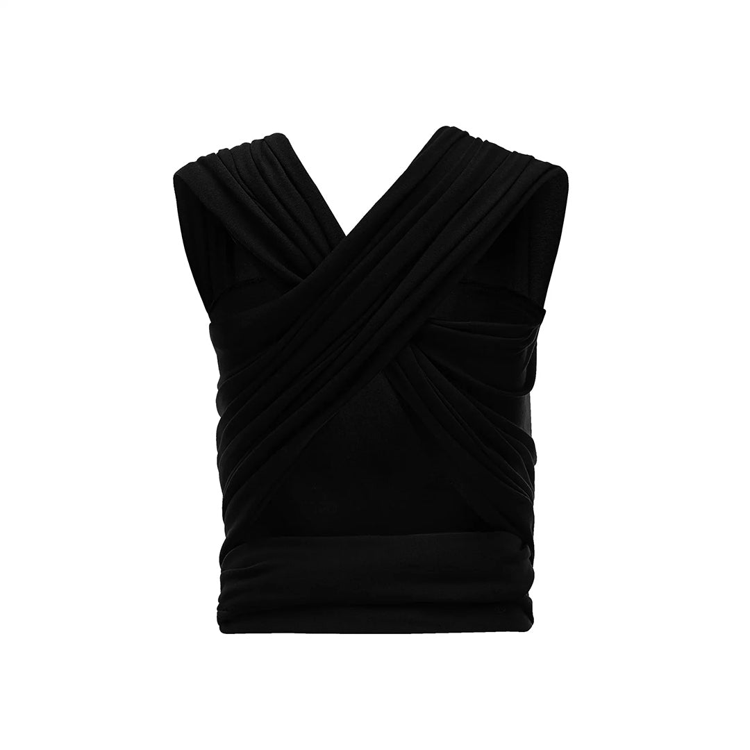  Gaia Baby Gaia Stretchy Baby Wrap Carrier - Organic Cotton - Ebony、mySite、merchandisen