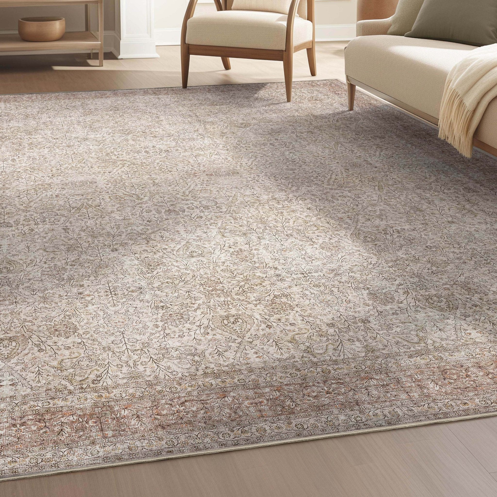 Isolde Vintage Persian Oriental Flat-Weave Rug、mySite、gigharbornorthrealestate