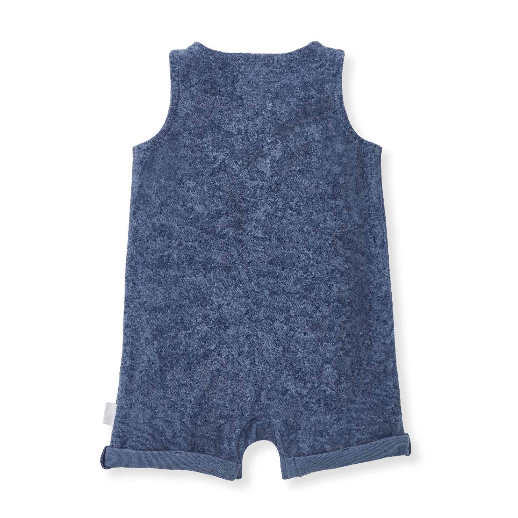 Organic Cotton Terry Romper - Underwater、mySite、g9winljtr