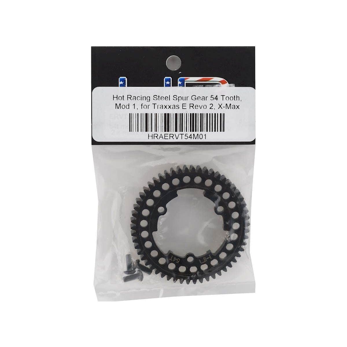  HRAERVT54M01, Hot Racing E Revo 2.0/X-Maxx/XO-1 Steel Mod 1 Steel Spur Gear (54T)、mySite、merchandisen