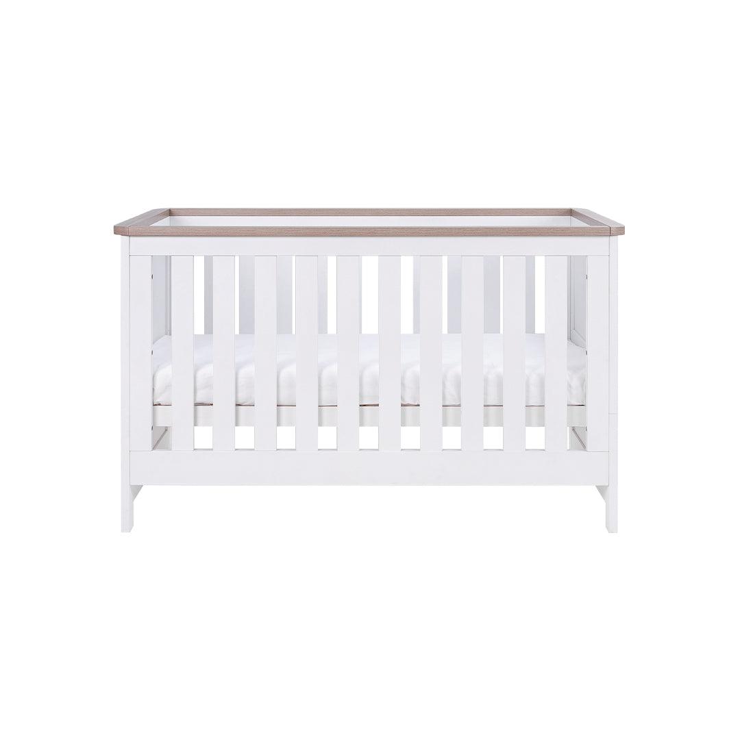  Tutti Bambini Verona Cot Bed - White/Oak、mySite、merchandisen
