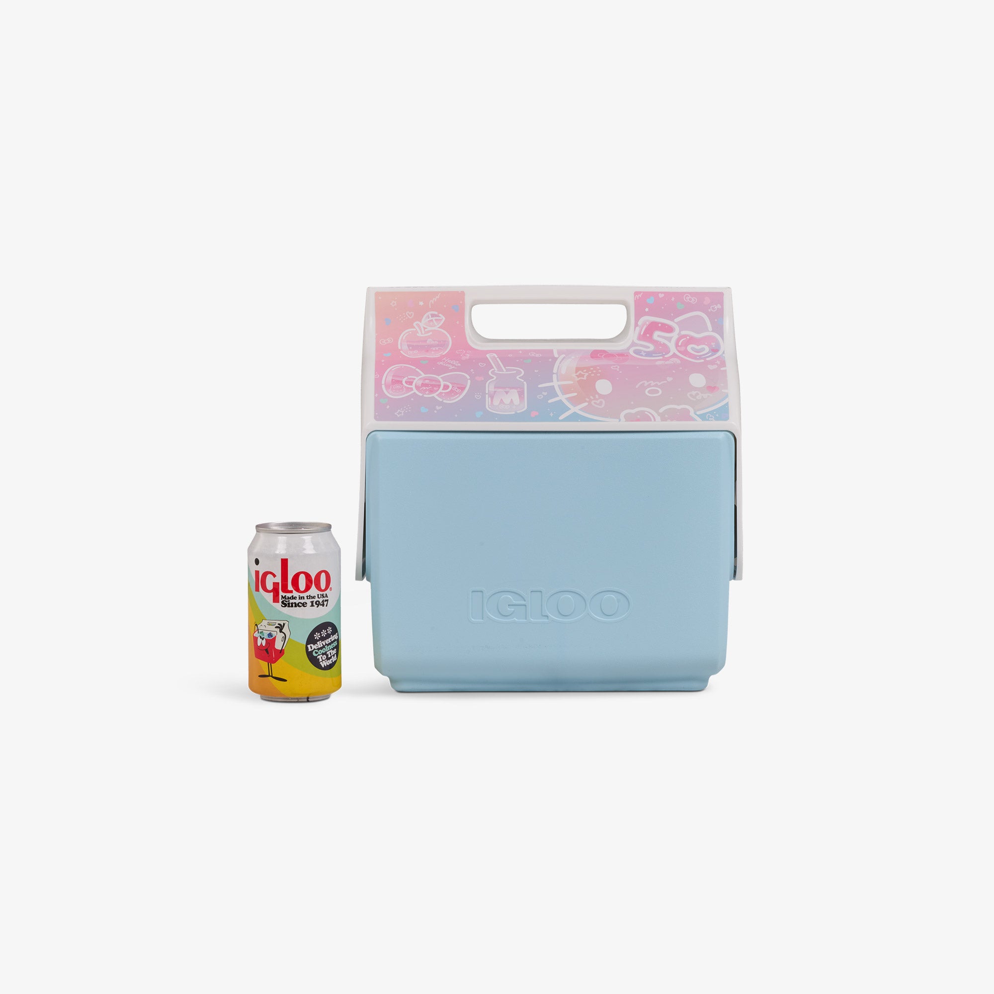 Hello Kitty® 50th Anniversary Little Playmate 7 Qt Cooler、mySite、noshort