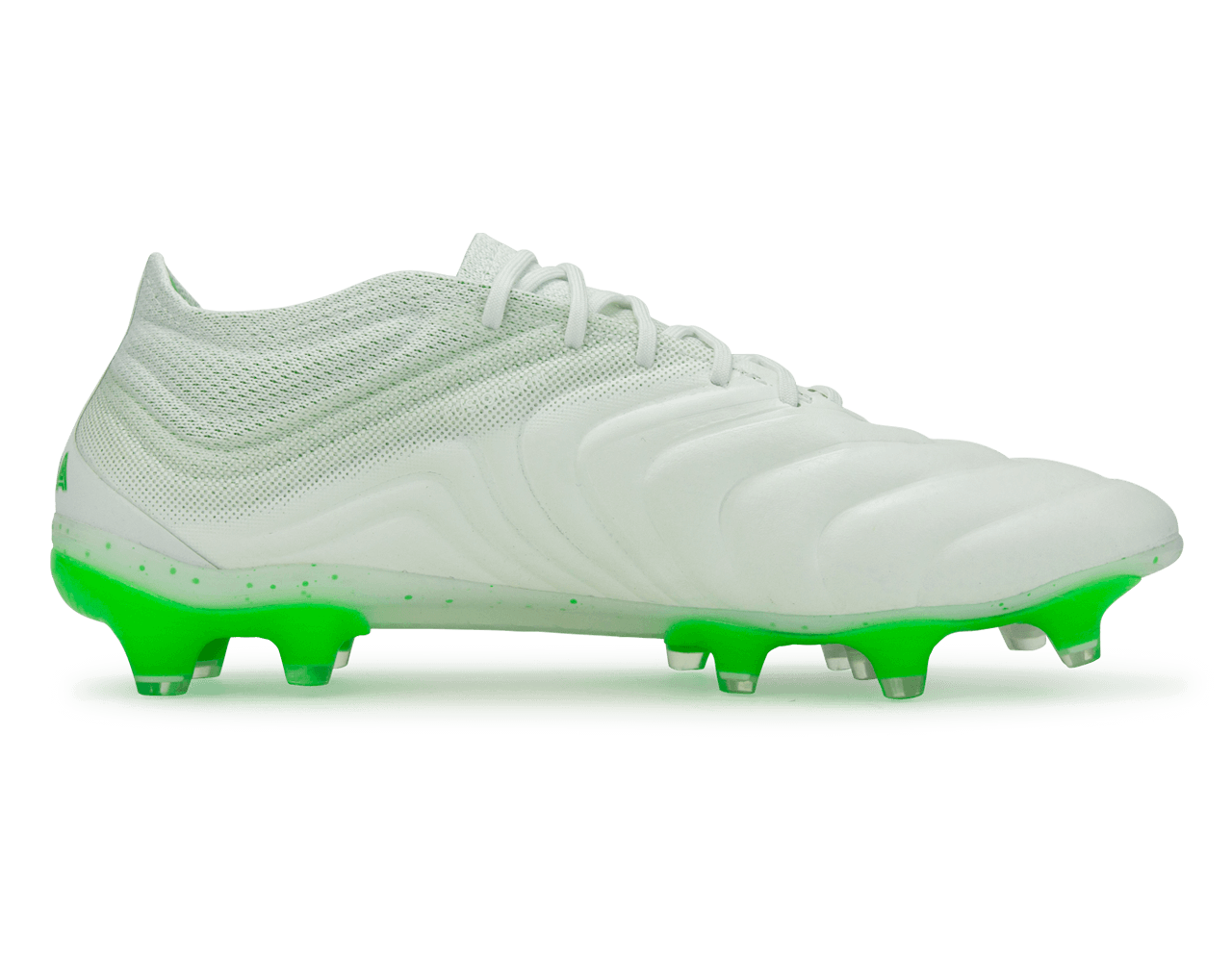 adidas Men's Copa 19.1 FG Cloud White/Solar Lime、mySite、noshort