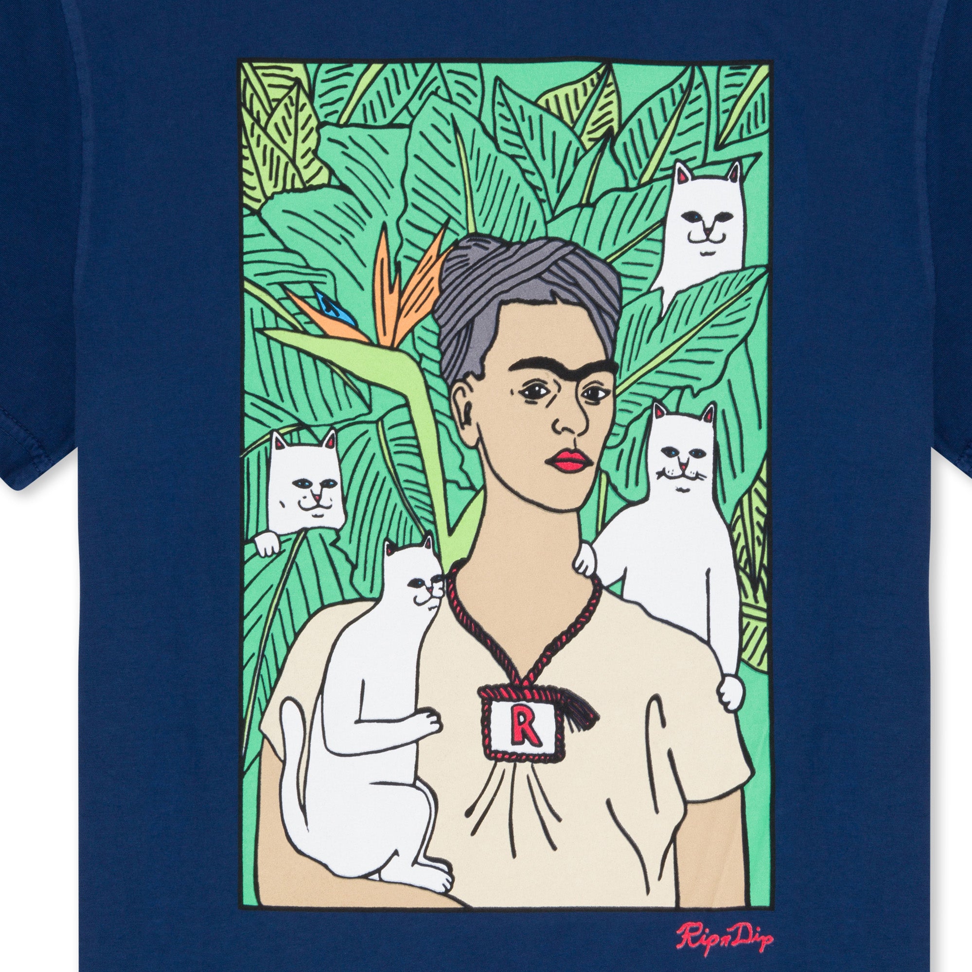  Nermal Portrait Tee (Navy)、mySite、merchandisen