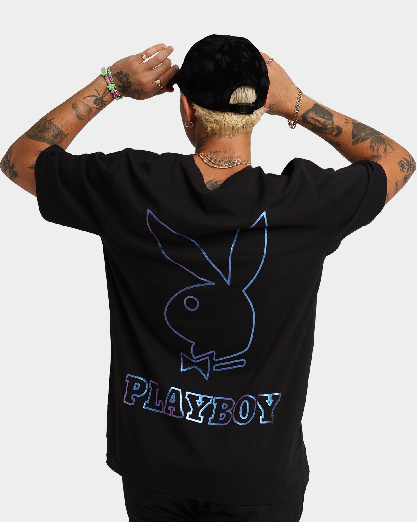 Playboy Bunny T-Shirt Black、mySite、zt4zffjzw