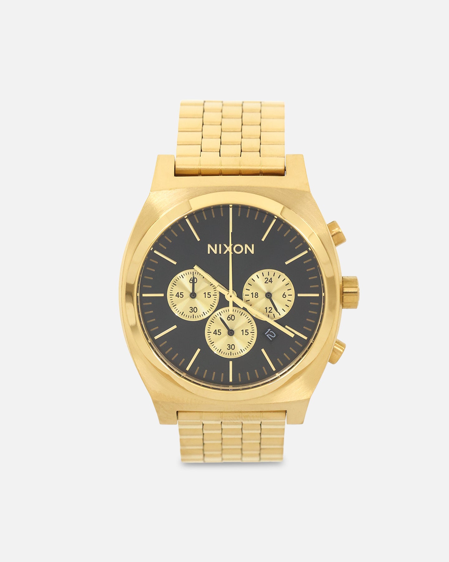 Nixon Time Teller Chrono Watch Black/Gold、mySite、zt4zffjzw