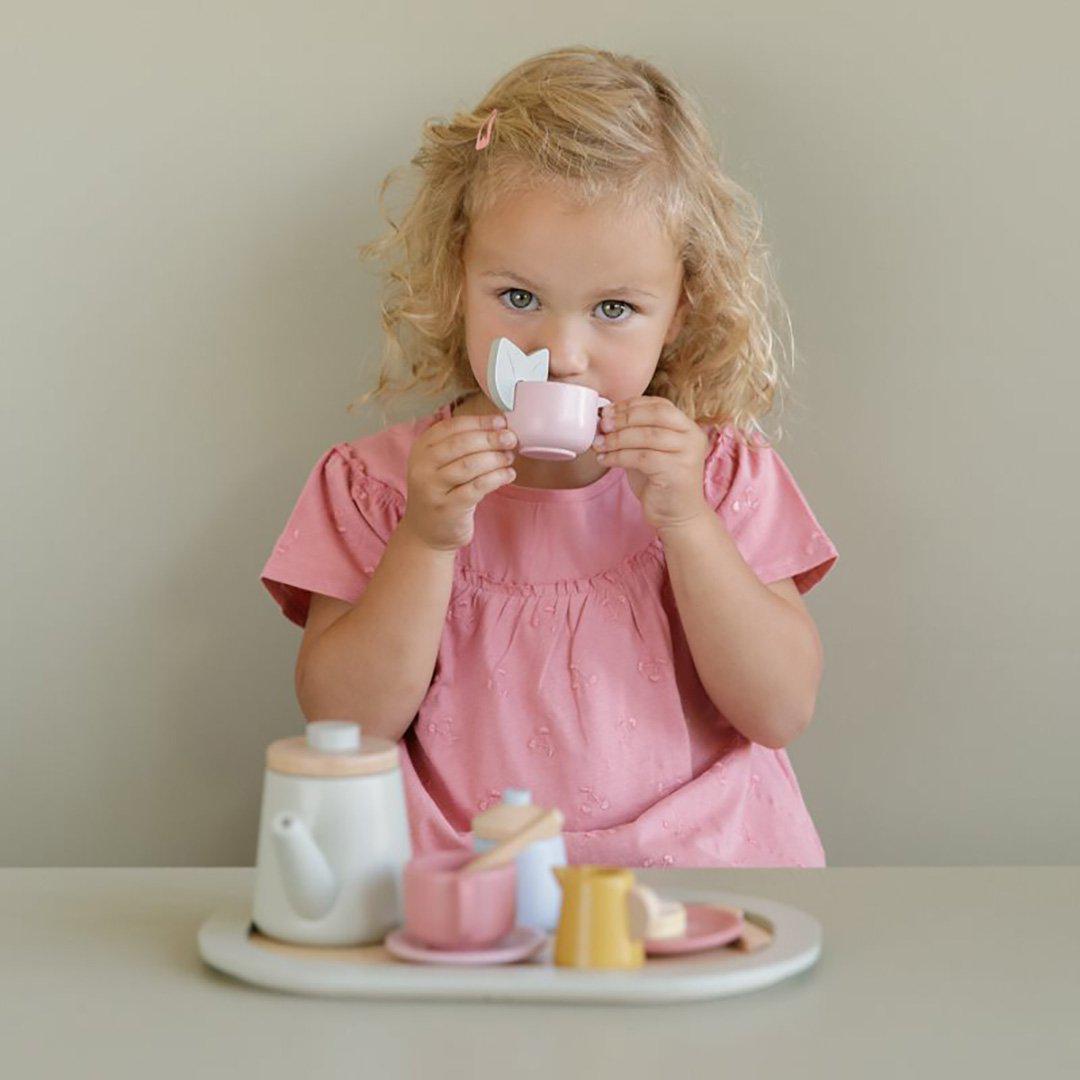  Little Dutch Wooden Tea Service Set - Multi、mySite、merchandisen