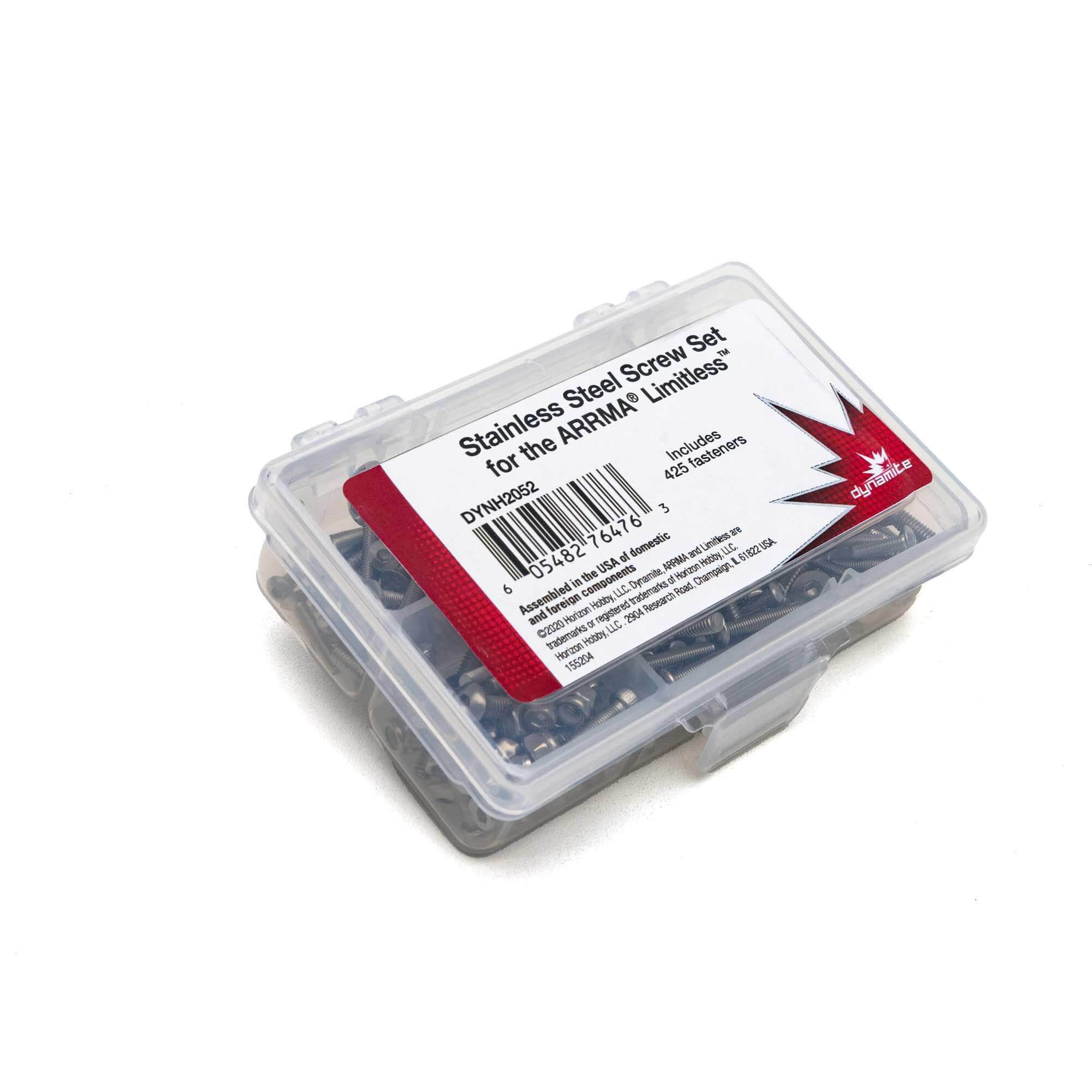 DYNH2052, Stainless Steel Screw Set: Arrma Limitless、mySite、merchandisen