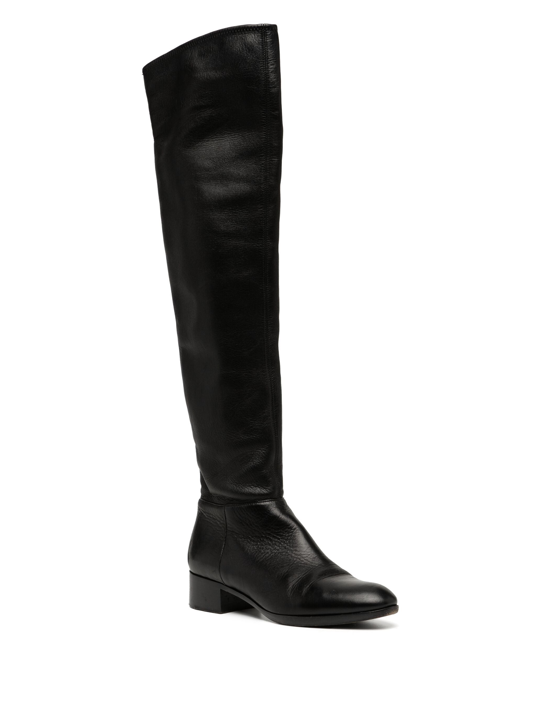 Alaïa Over The Knee Leather Boots、mySite、garminoutage.com