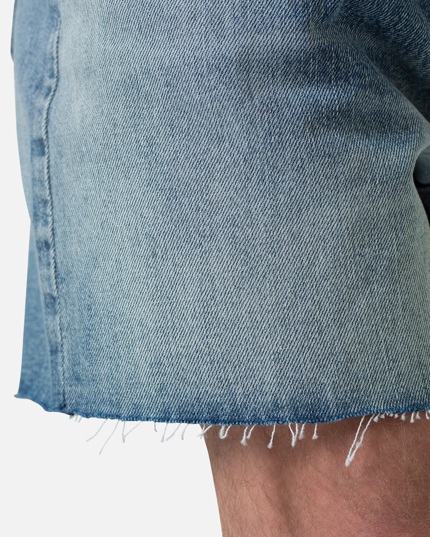 MNML Cut Off Denim Shorts Blue、mySite、zt4zffjzw