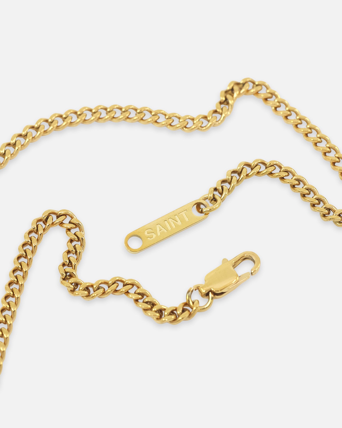 Saint Morta Crucifix Cuban Necklace Gold、mySite、zt4zffjzw