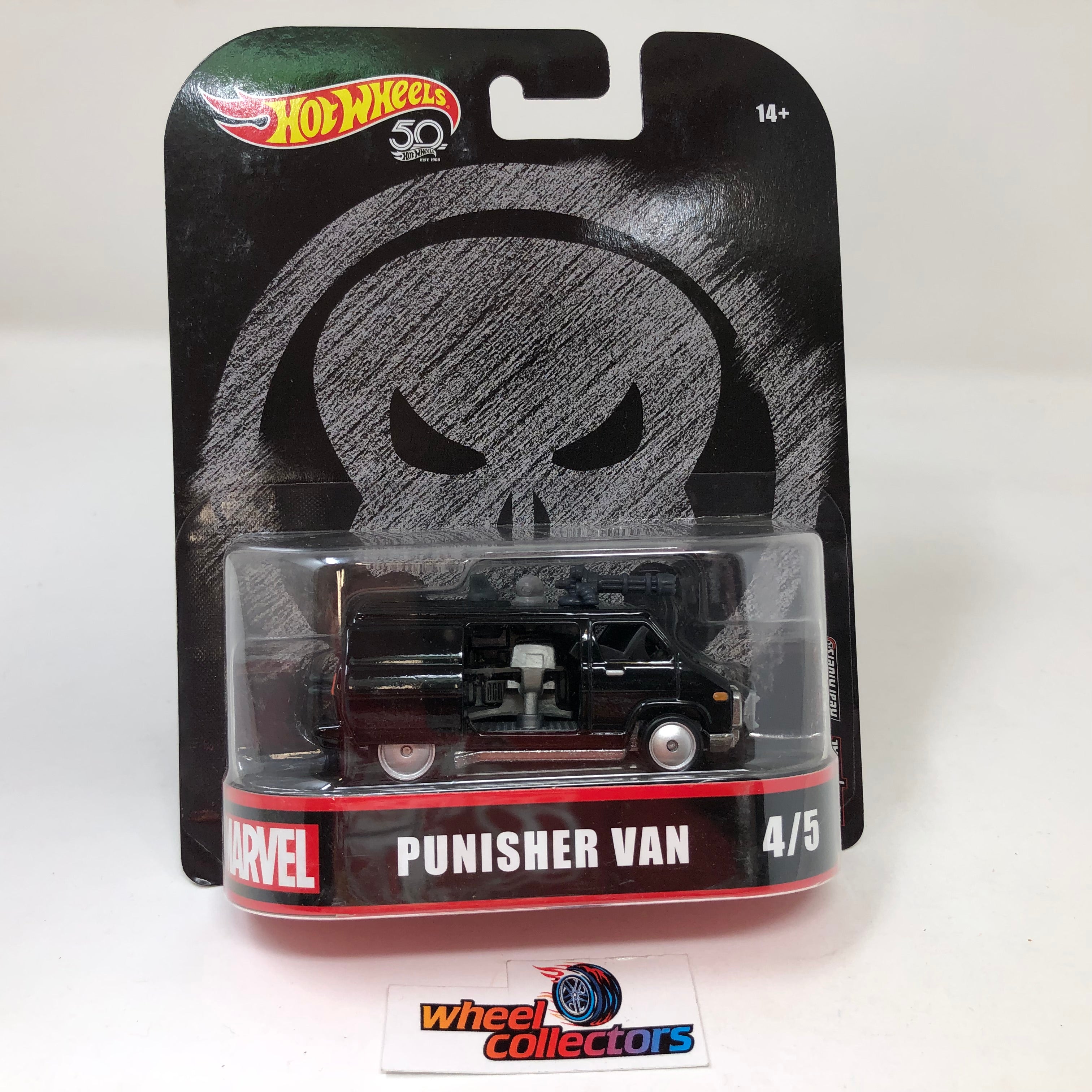 Punisher Van 4/5 Marvel * Hot Wheels Retro Entertainment、mySite、hgirdovlk