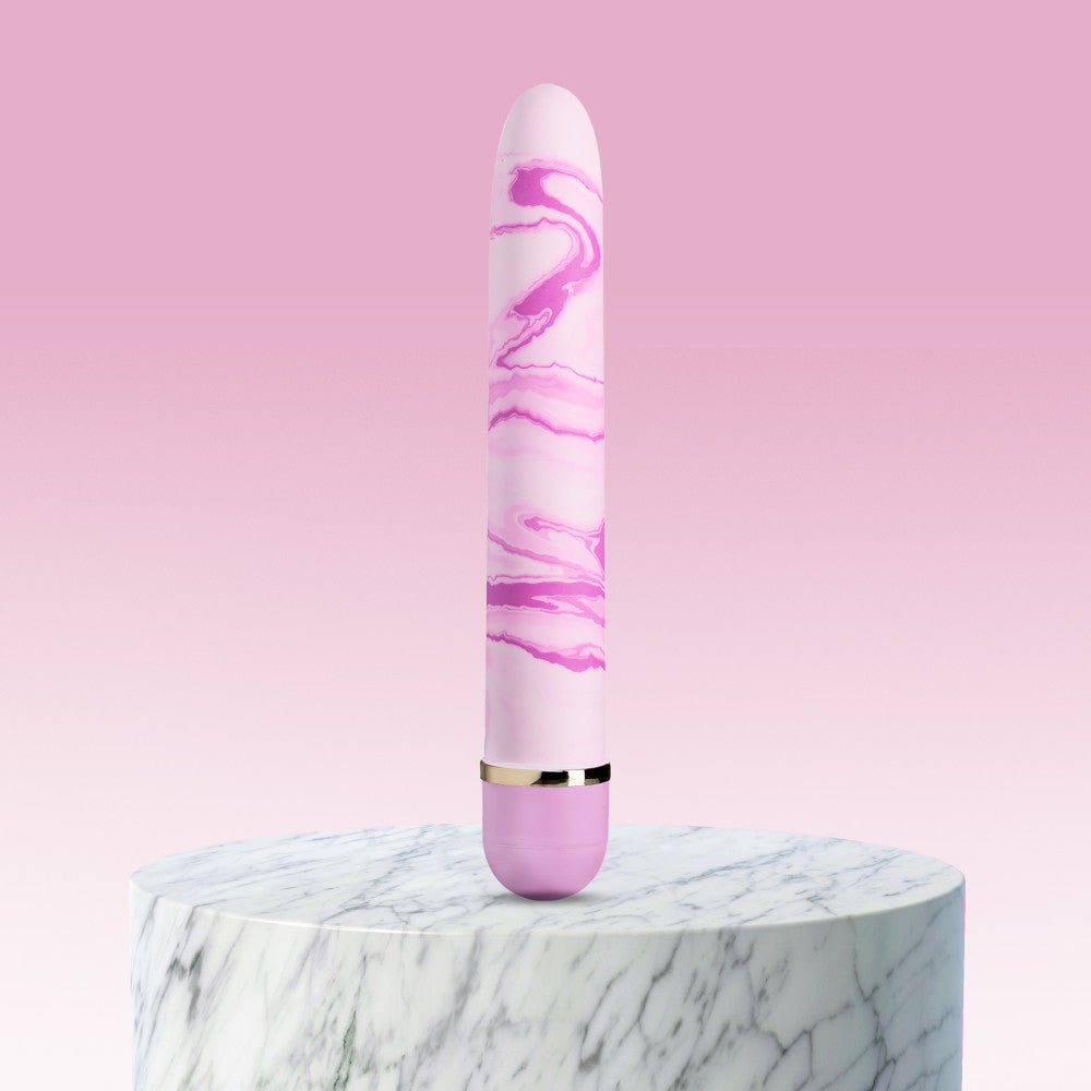 The Collection By Blush® | Strawberry Fields Pink 7-Inch Vibrator、mySite、bottomscart