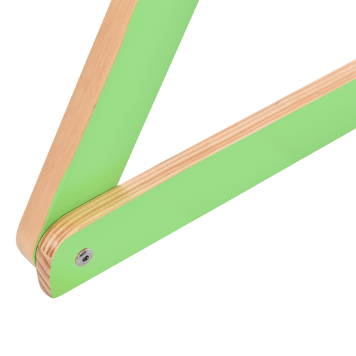 Wooden Climbing Triangle Toys - Indoor Arc Climber Jungle with Ramp and Arch Toy Rocker, Reversible Multifunction Playset Natural Wood Playground、、casual