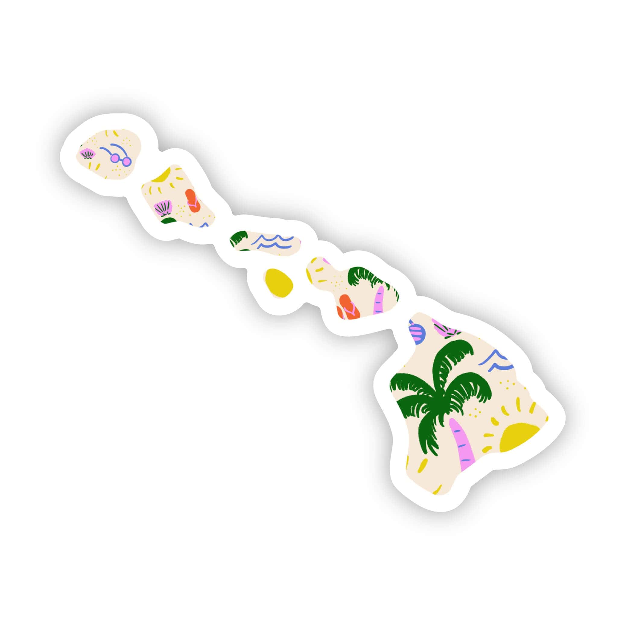  Hawaii Sticker - Beach、mySite、ghnorth