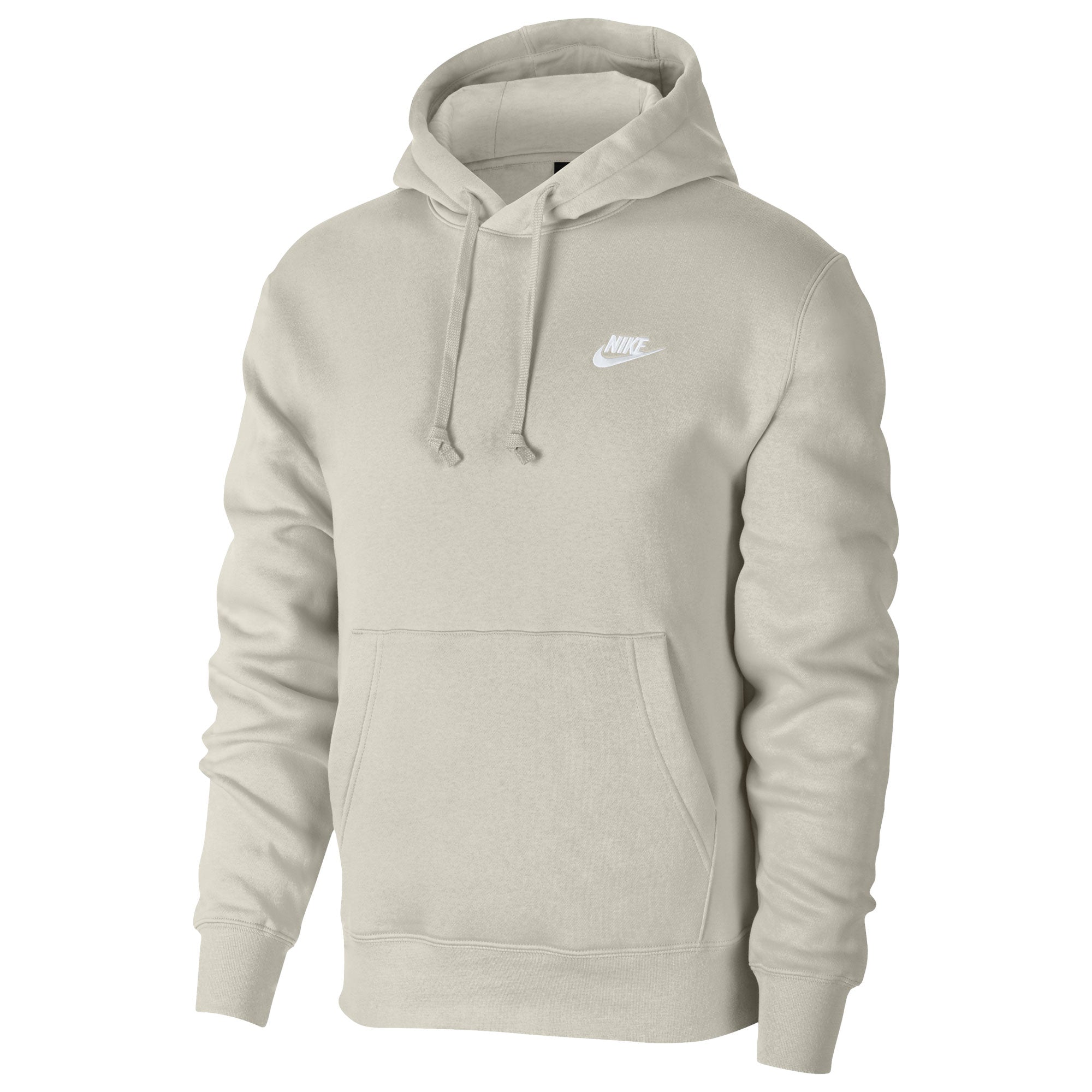 Nike Men's Sportswear Club Fleece Pullover Hoodie Light Bone/White、mySite、bottomscart