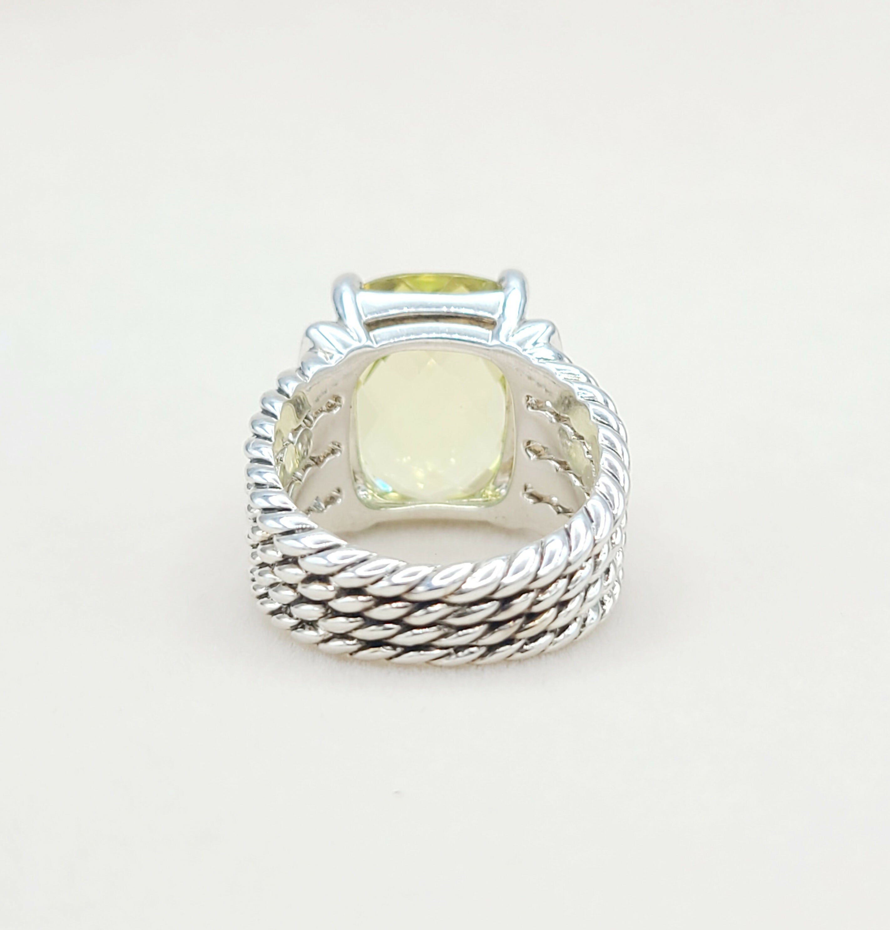 David Yurman Wheaton Ring 鈥?16脳12 Lemon Citrine & Diamonds、mySite、hinf8tx79