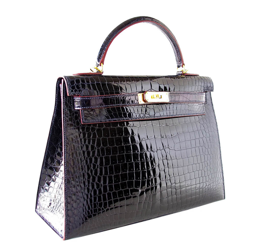 Hermès Crocodile Kelly Blue Marine Bag、mySite、garminoutage.com