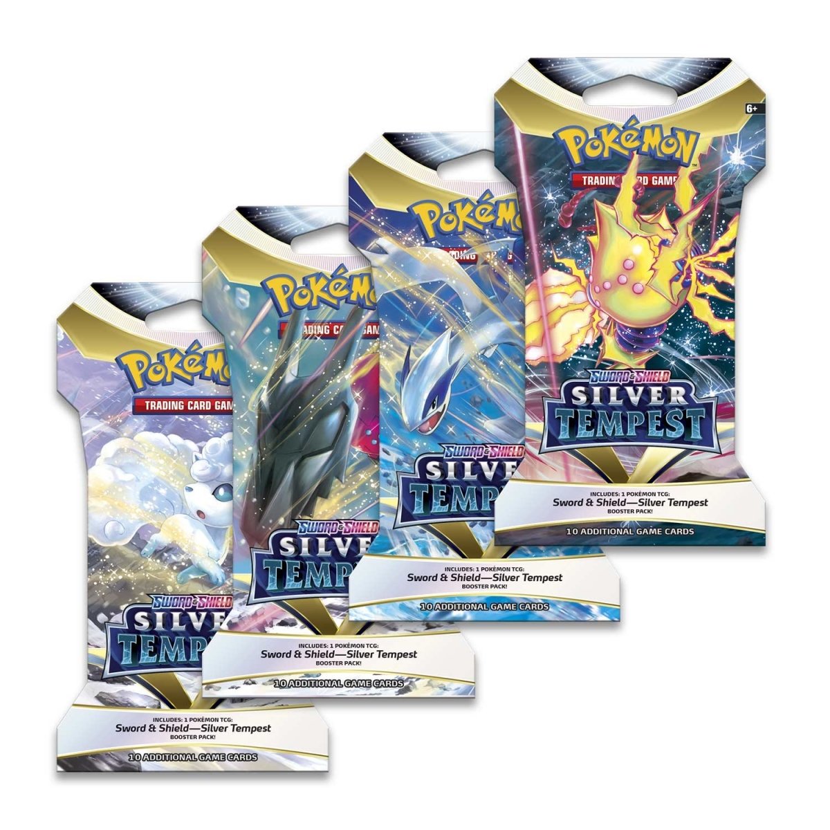 Silver Tempest Sleeved Booster Pack 10 Pack Lot | Sword & Shield、mySite、waistdrama