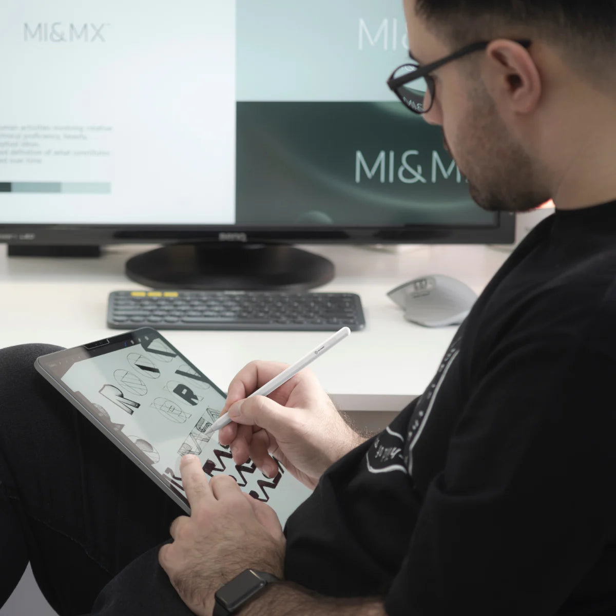 iPad Stylus Pen with Wireless Charging、mySite、fannypackpong