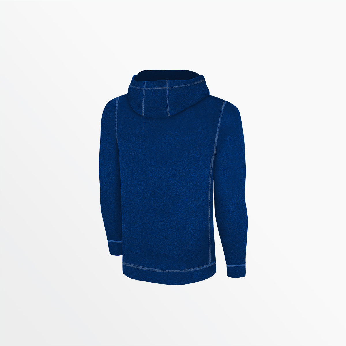 YOUTH ESSENTIAL HEATHER ZIP UP HOODIE