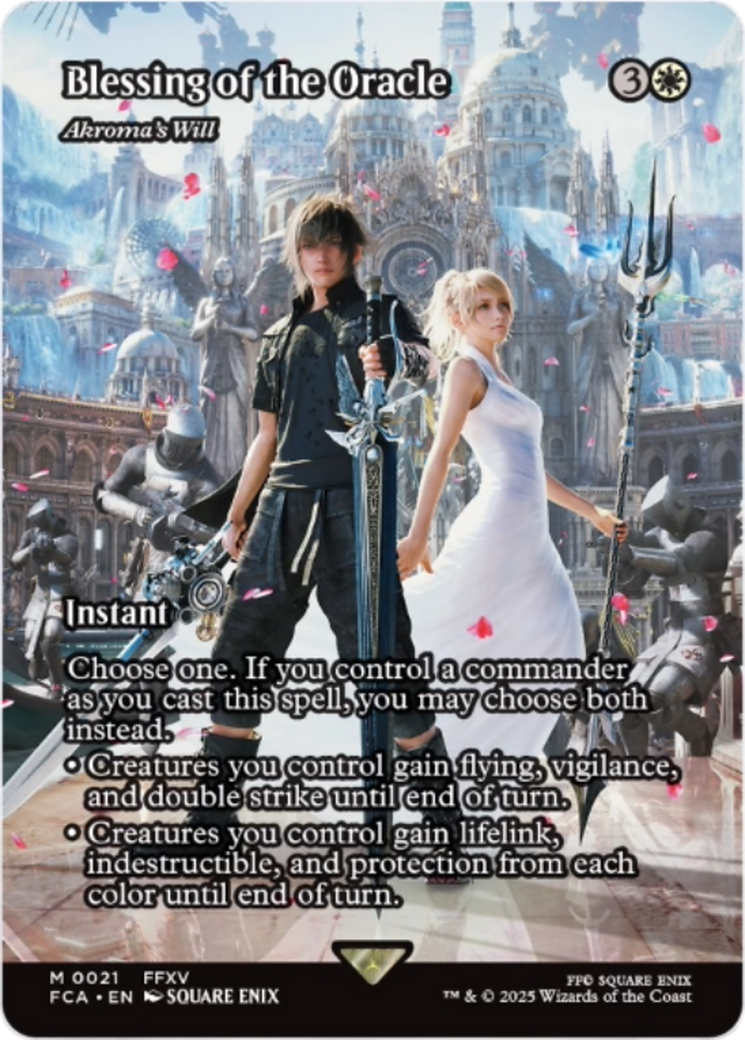 Blessing of the Oracle - Akroma's Will (Showcase) FINAL FANTASY : Through the Ages、mySite、waistdrama