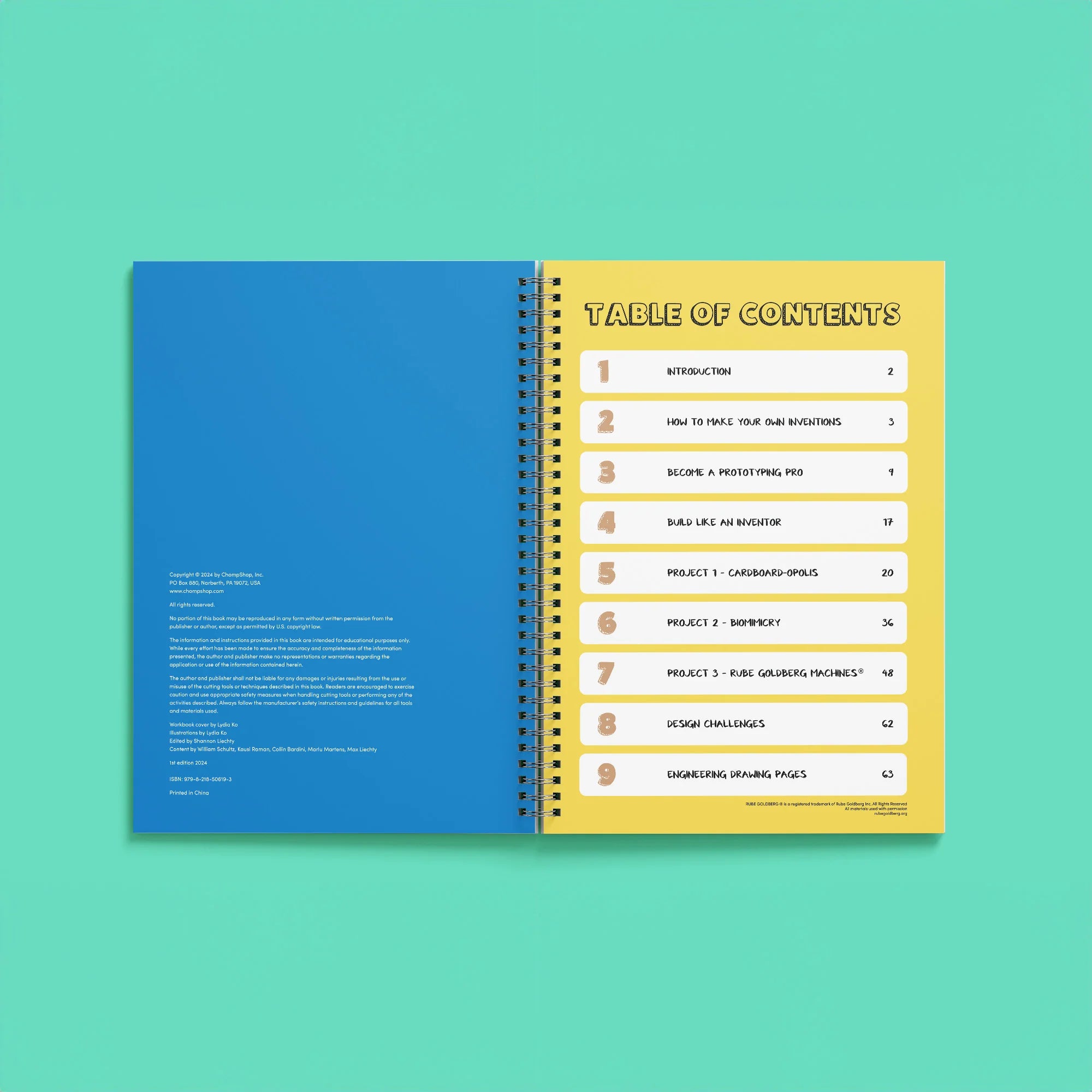 ChompShop Inventor's Workbook、mySite、lovesweatpilates