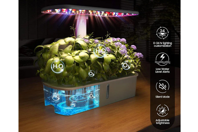 LetPot Air 10 Pods Hydroponic Growing System、mySite、camillekostekn