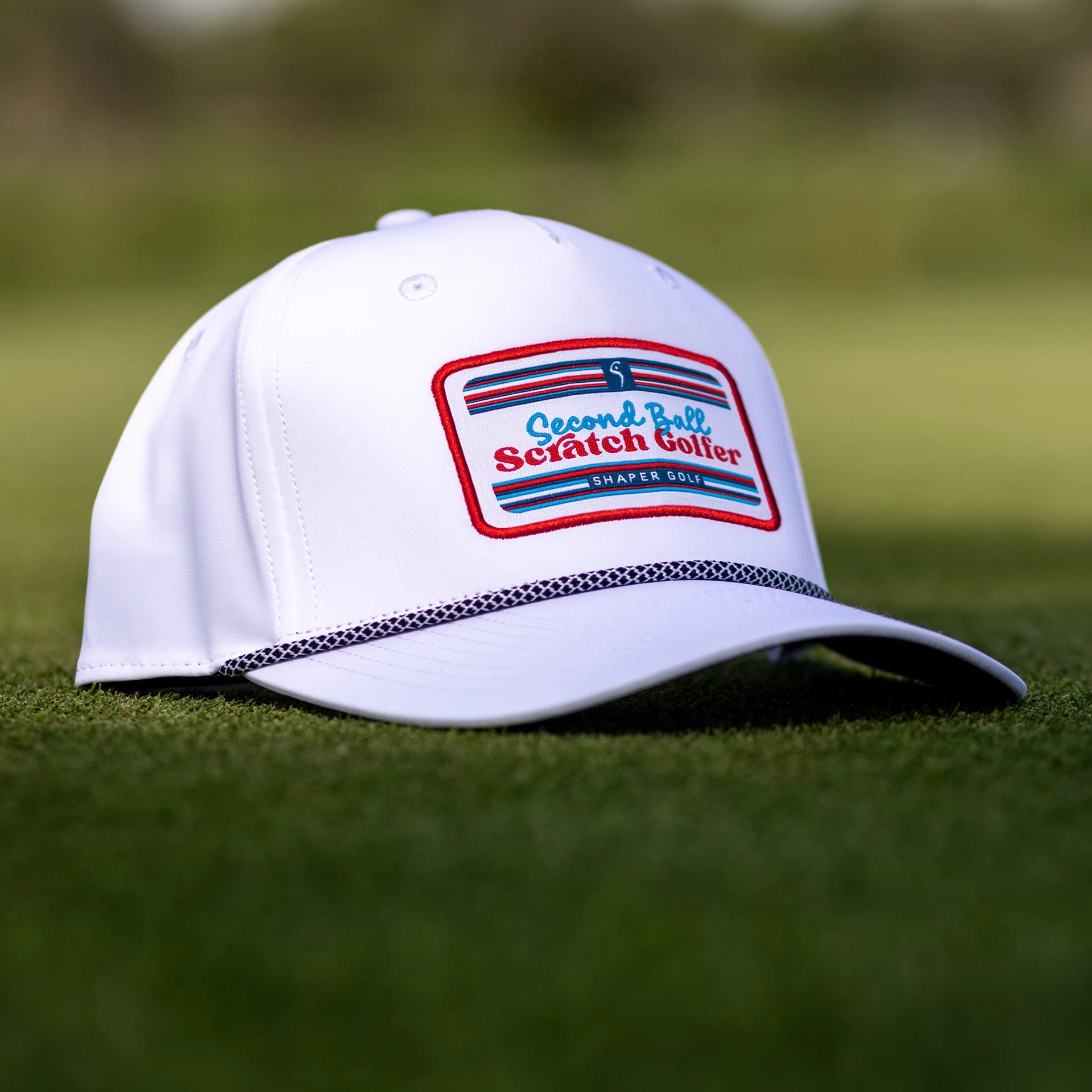 Shaper Golf Second Ball Scratch Golfer Snapback - White、mySite、i-lightchina