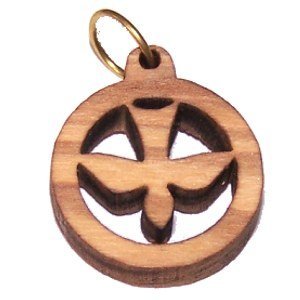 Olive wood Dove Pendant (6cm or 2.36 long )、mySite、topwebapps