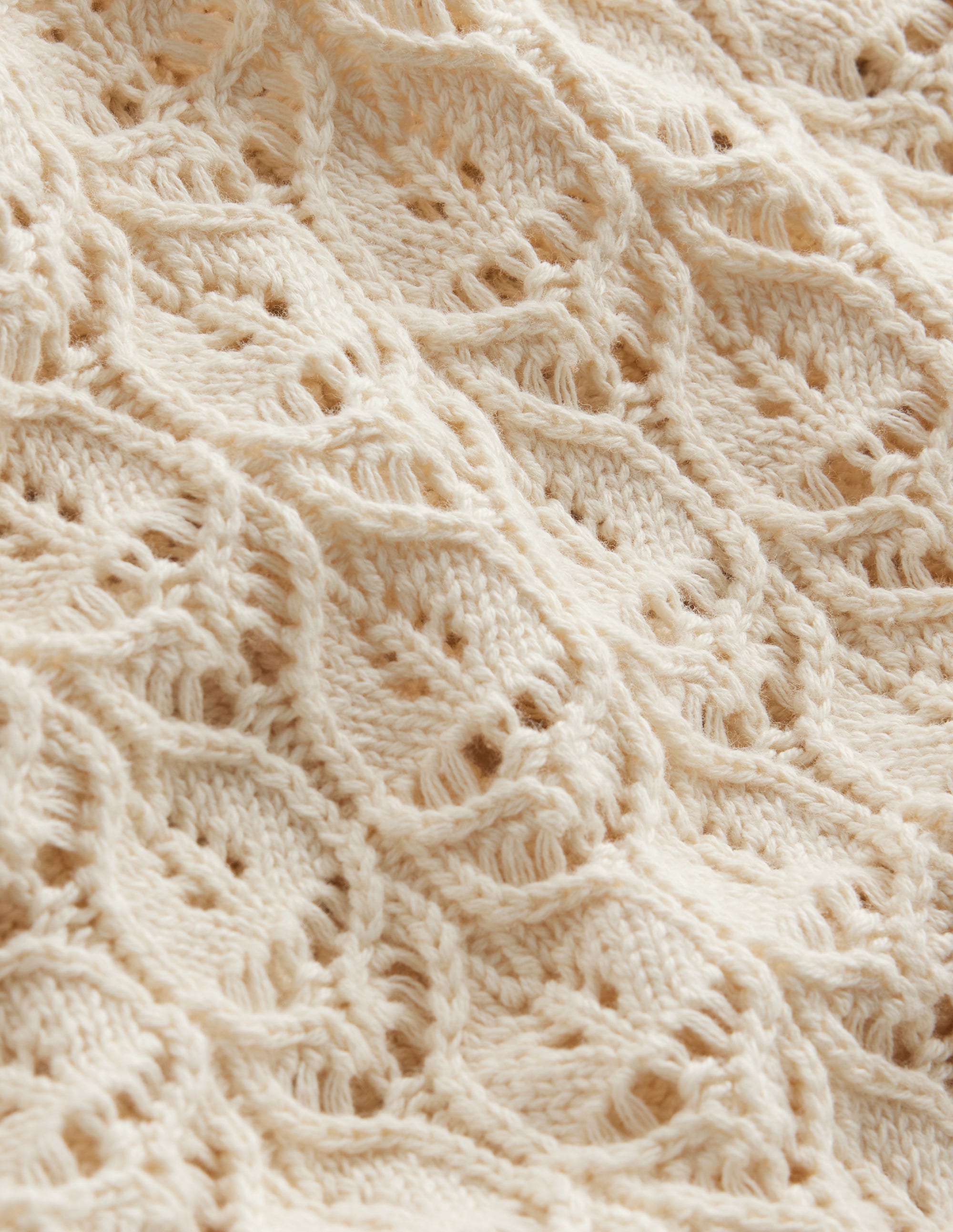  Crochet Knit Jumper-Warm Ivory、mySite、ashleygrahame