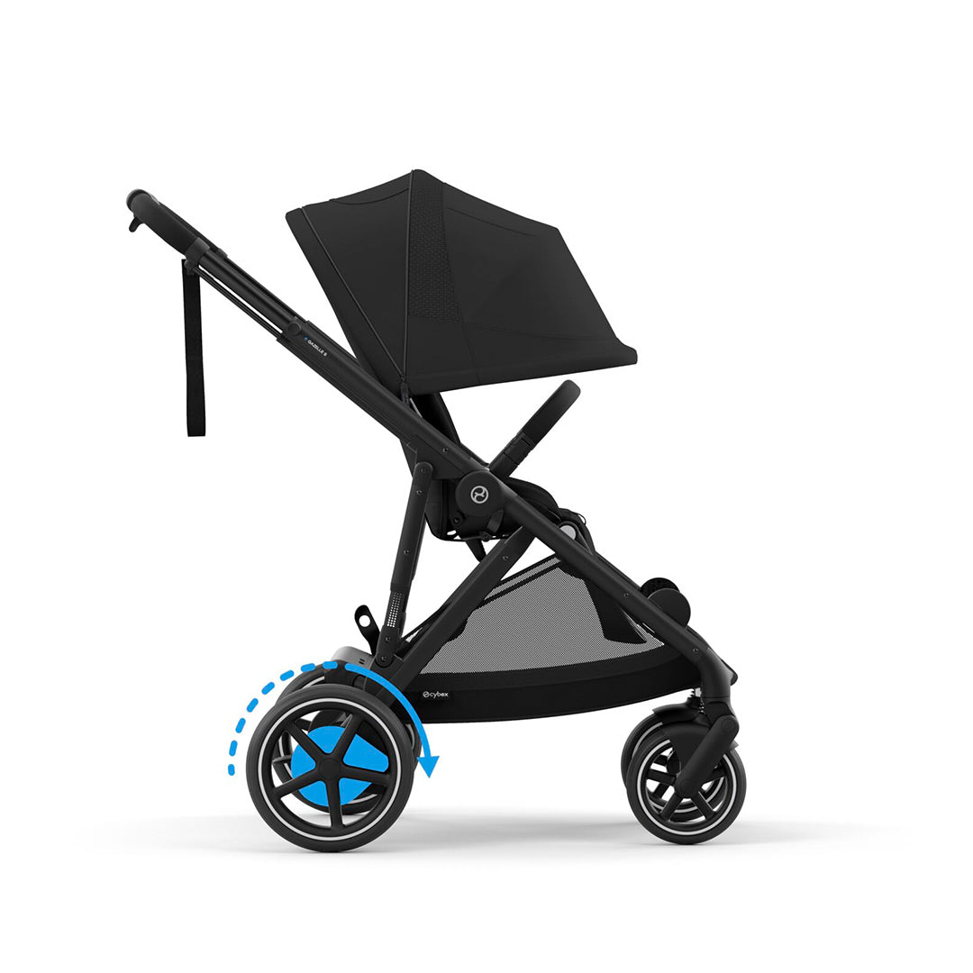  CYBEX e-Gazelle S Pushchair - Moon Black、mySite、merchandisen
