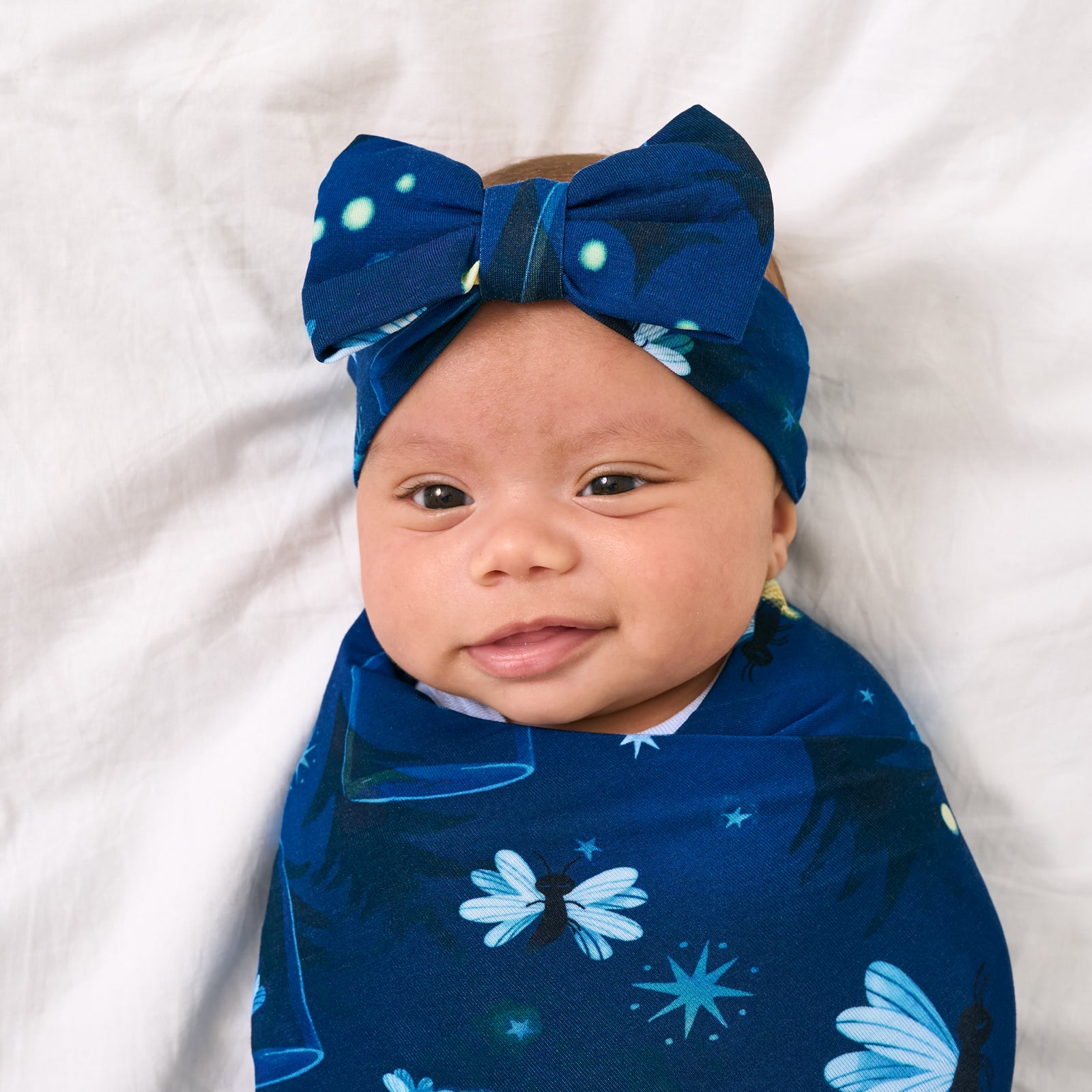  Firefly Glow Swaddle & Luxe Bow Headband Set、mySite、layawaytickets