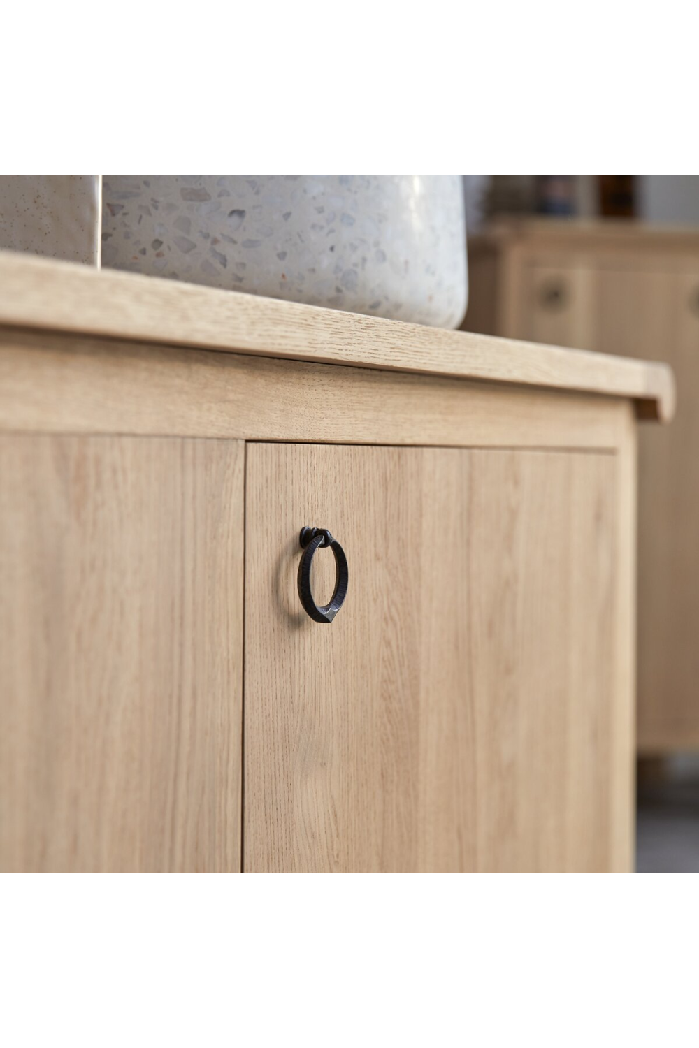 Solid Oak Vanity Unit | Tikamoon Volute、mySite、neckold