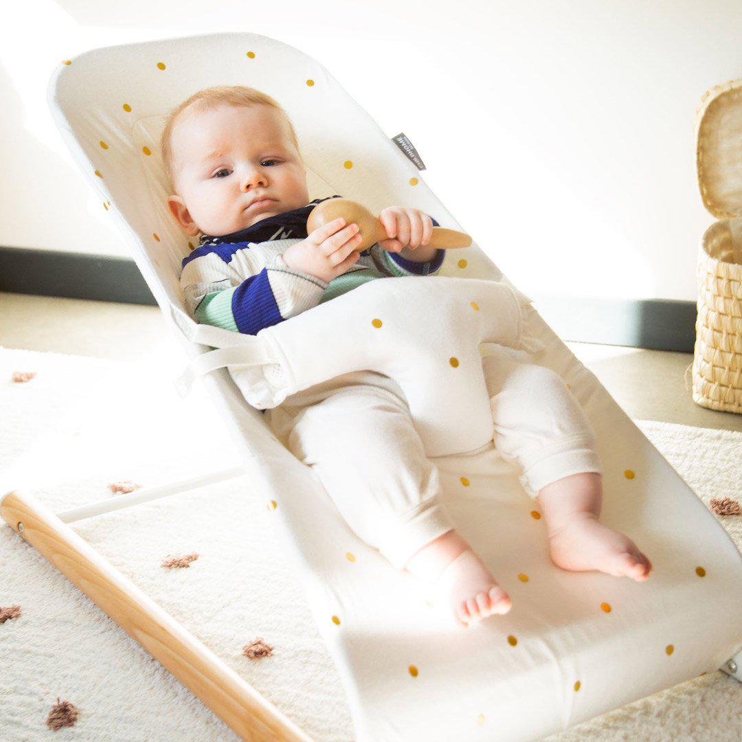  Childhome Evolux Bouncer Cover - Gold Dots、mySite、merchandisen