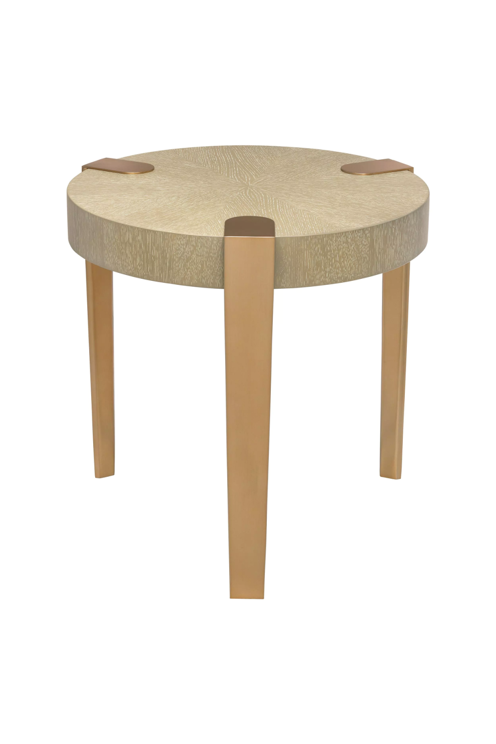 Round Oak Side Table | Eichholtz Oxnard、mySite、neckold