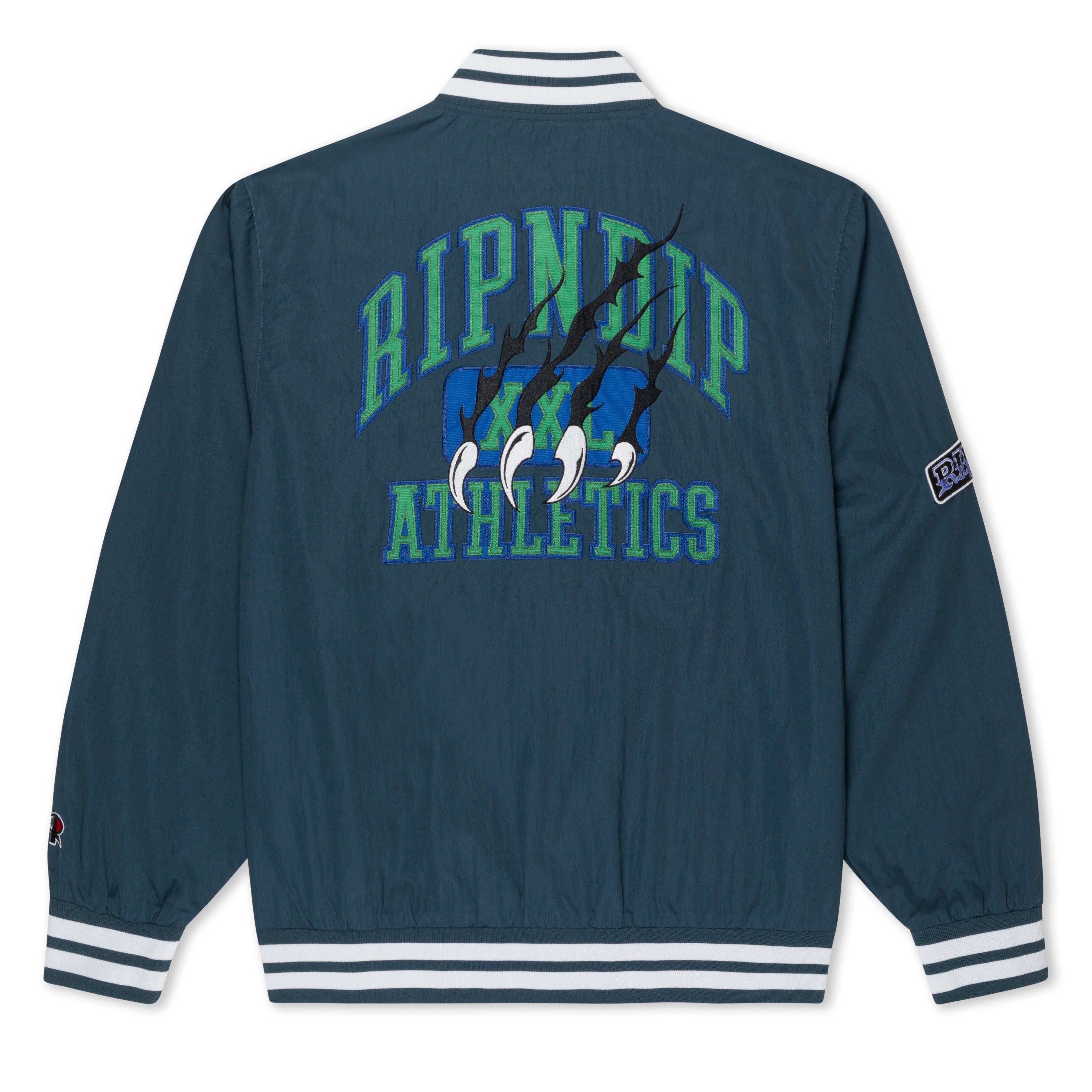  Ripndip Athletics Stadium Jacket (Navy)、mySite、merchandisen
