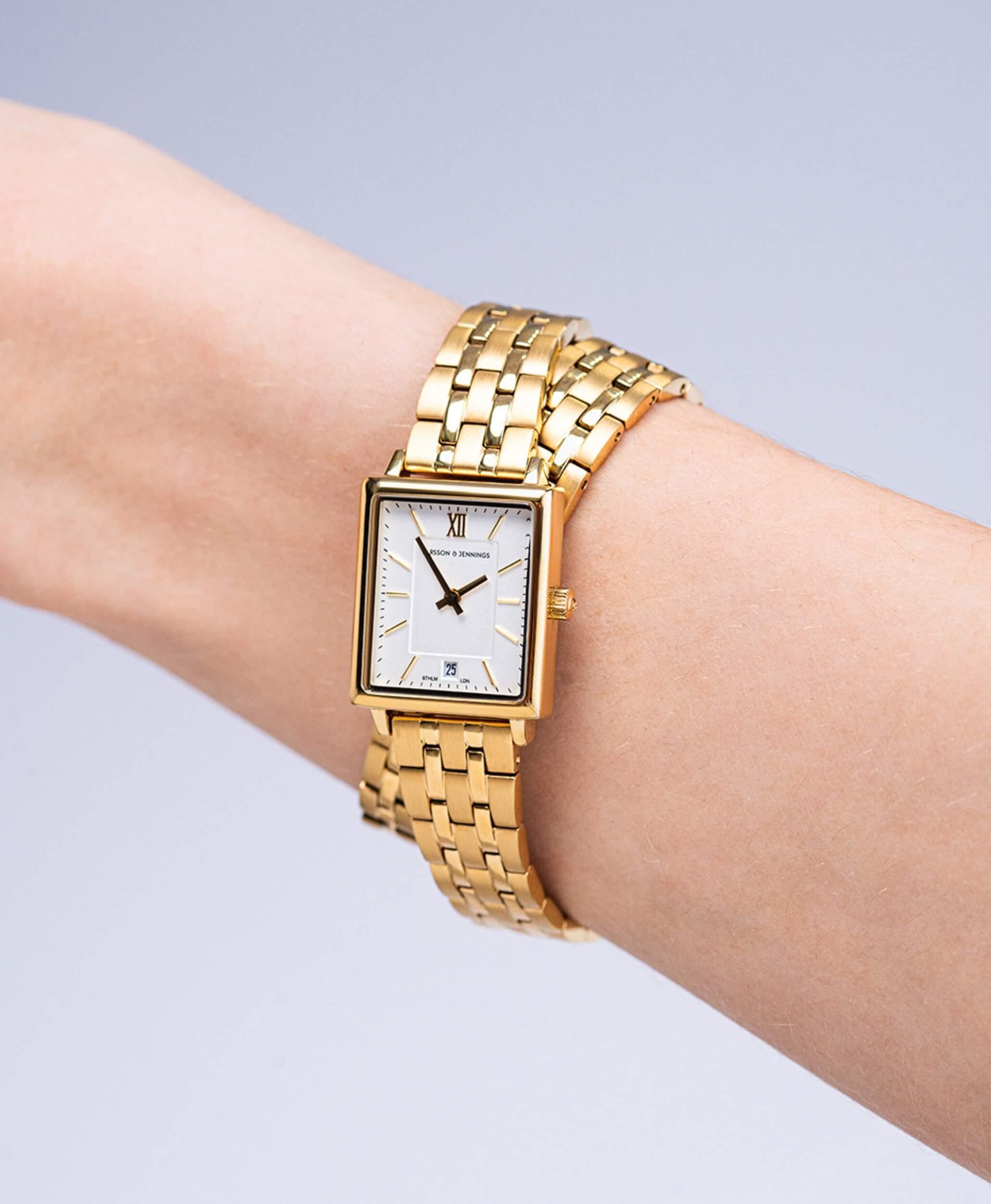  Boyfriend Mini Wrap Gold White 31mm
