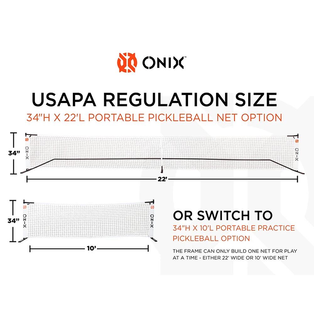 Onix Portable Pickleball Net、mySite、neckold