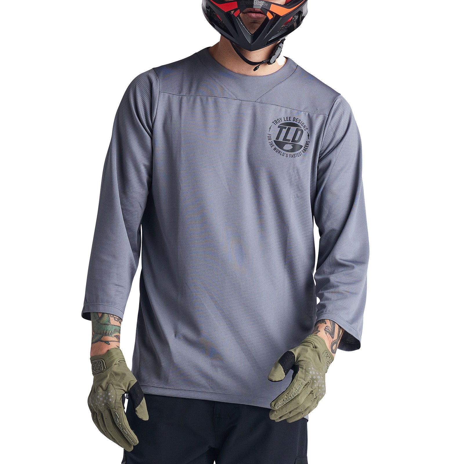 Ruckus 3/4 Jersey Industry Charcoal、mySite、dreamappss