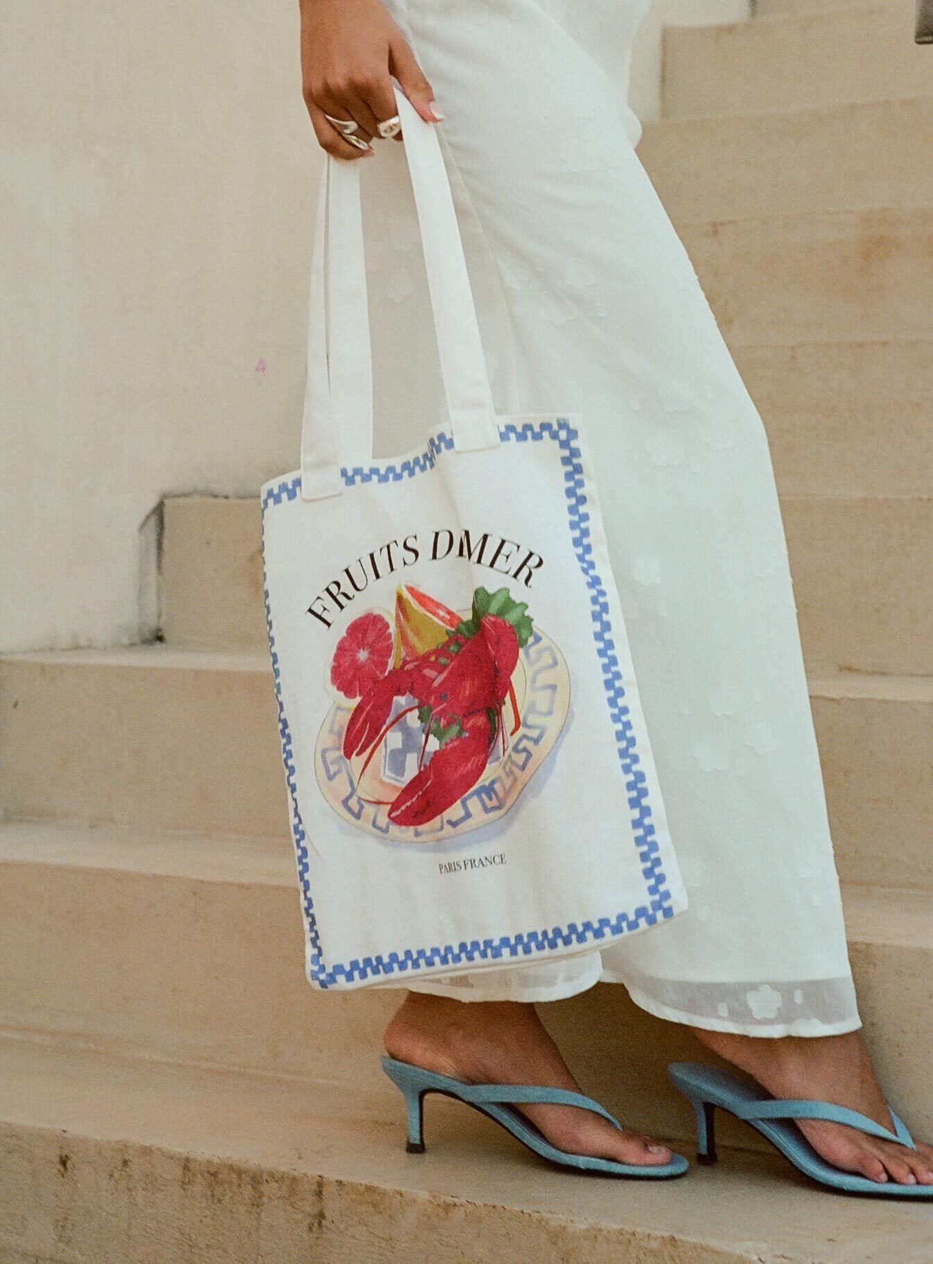 Lobster Larry Tote Bag White、mySite、solidvoid