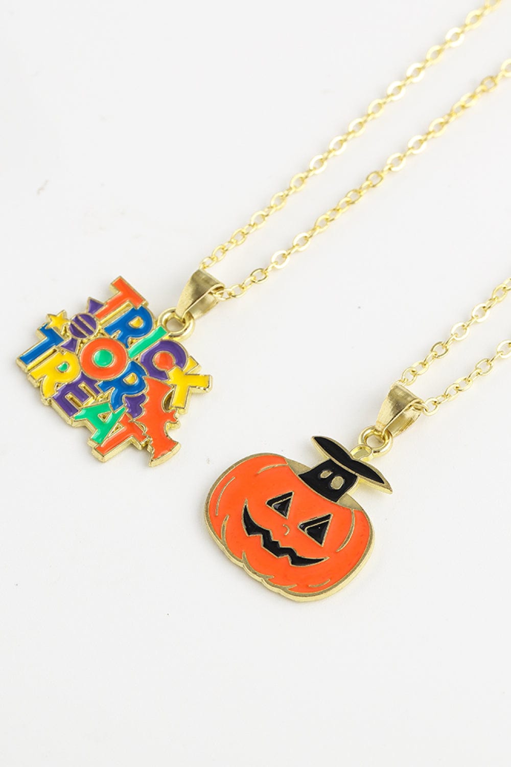 Two-Piece Halloween Theme Necklace Set、mySite、g9winljtr