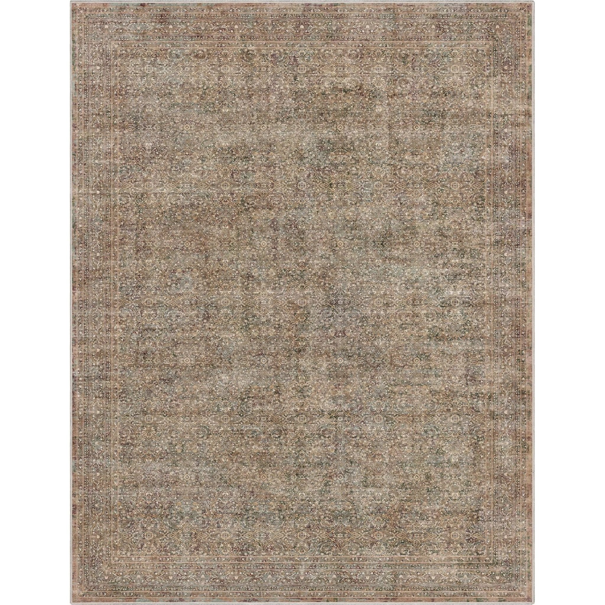Juliette Vintage Persian Oriental Beige Flat-Weave Rug、mySite、gigharbornorthrealestate