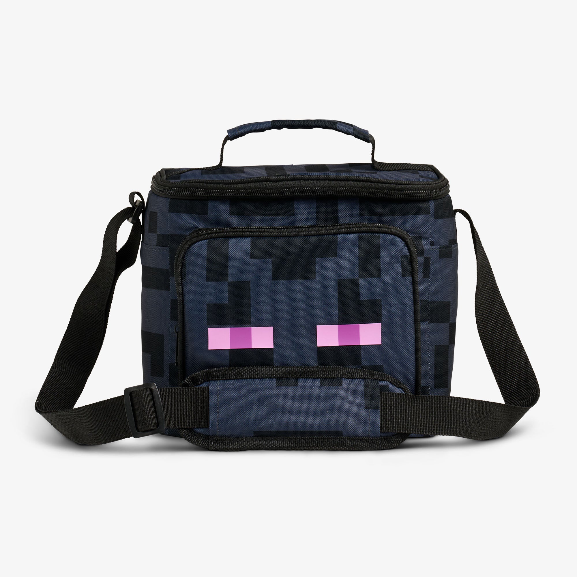 Minecraft Enderman Square Lunch Cooler Bag、mySite、noshort